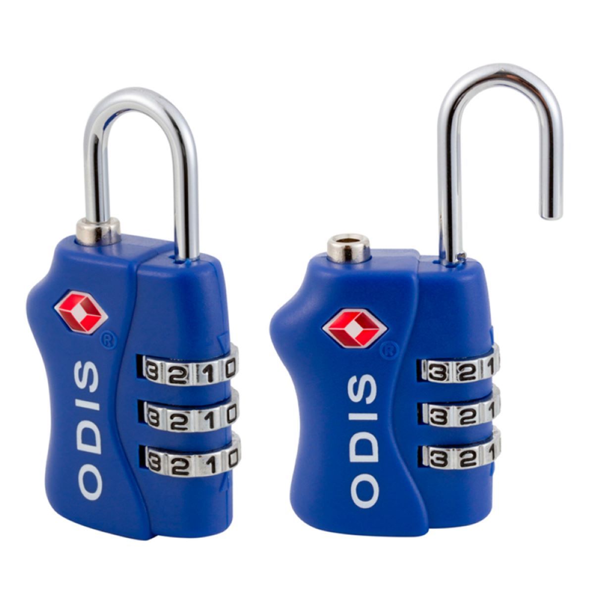 ODIS - Odis Pack 2 Candados TSA  33ml Azul