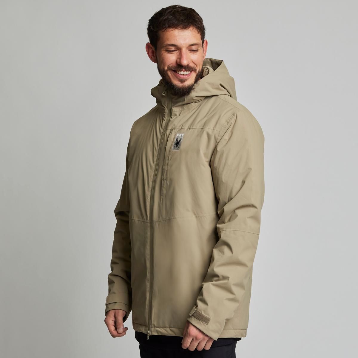 SPYDER - Chaqueta Outdoor Hombre Spyder Rain Thermal Jacket Beige
