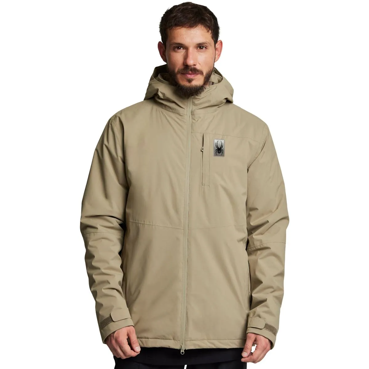 SPYDER - Chaqueta Outdoor Hombre Spyder Rain Thermal Jacket Beige