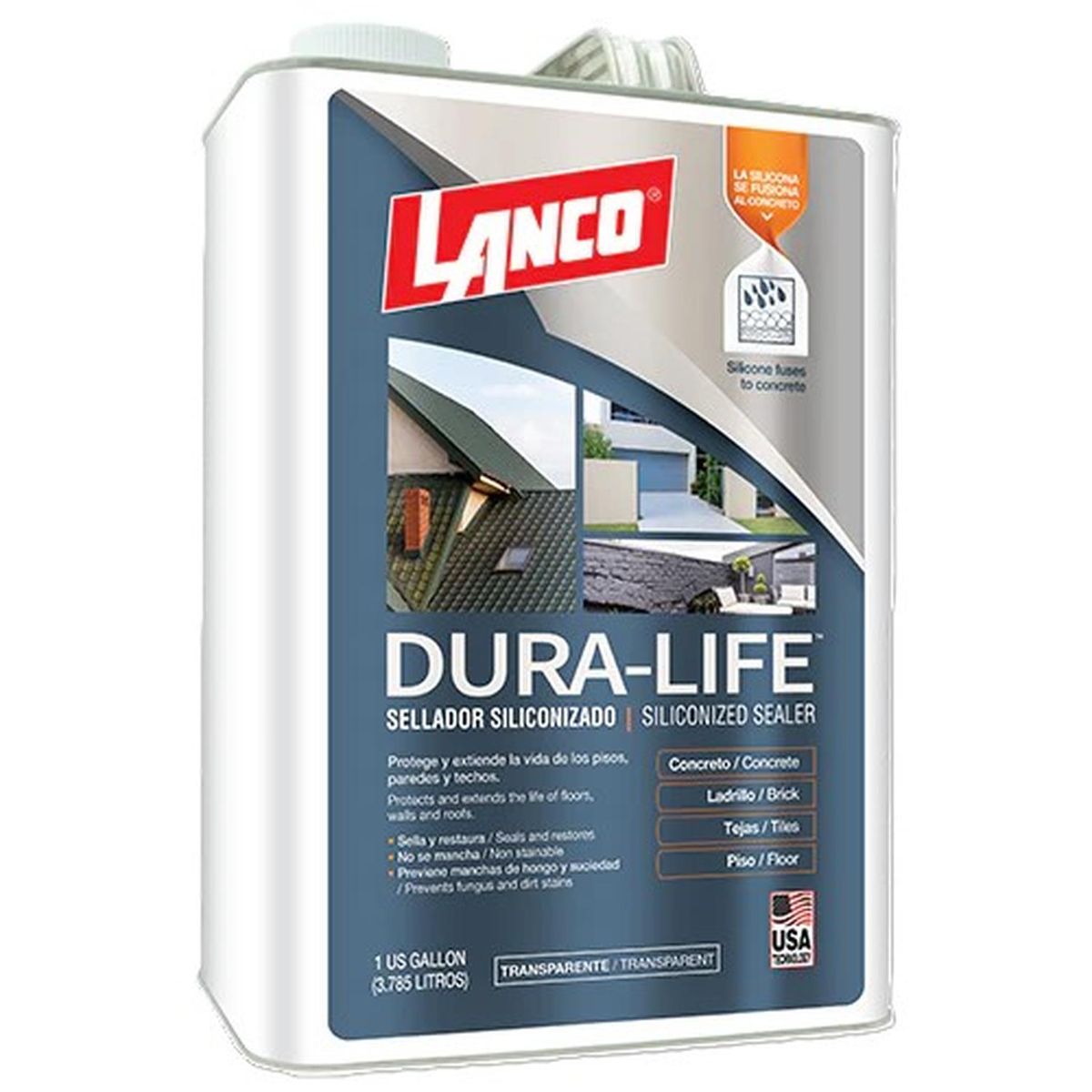 LANCO - Sellador Impermeabilizante Transparente Dura Life 1GL Lanco