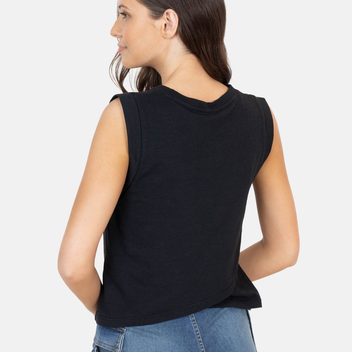 MAUI AND SONS - Polera SM Kuni Negro Mujer Maui And Sons - Negro