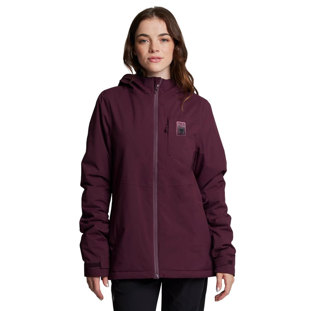 SPYDER - Chaqueta Mujer Spyder Rain Thermal Jacket Morada