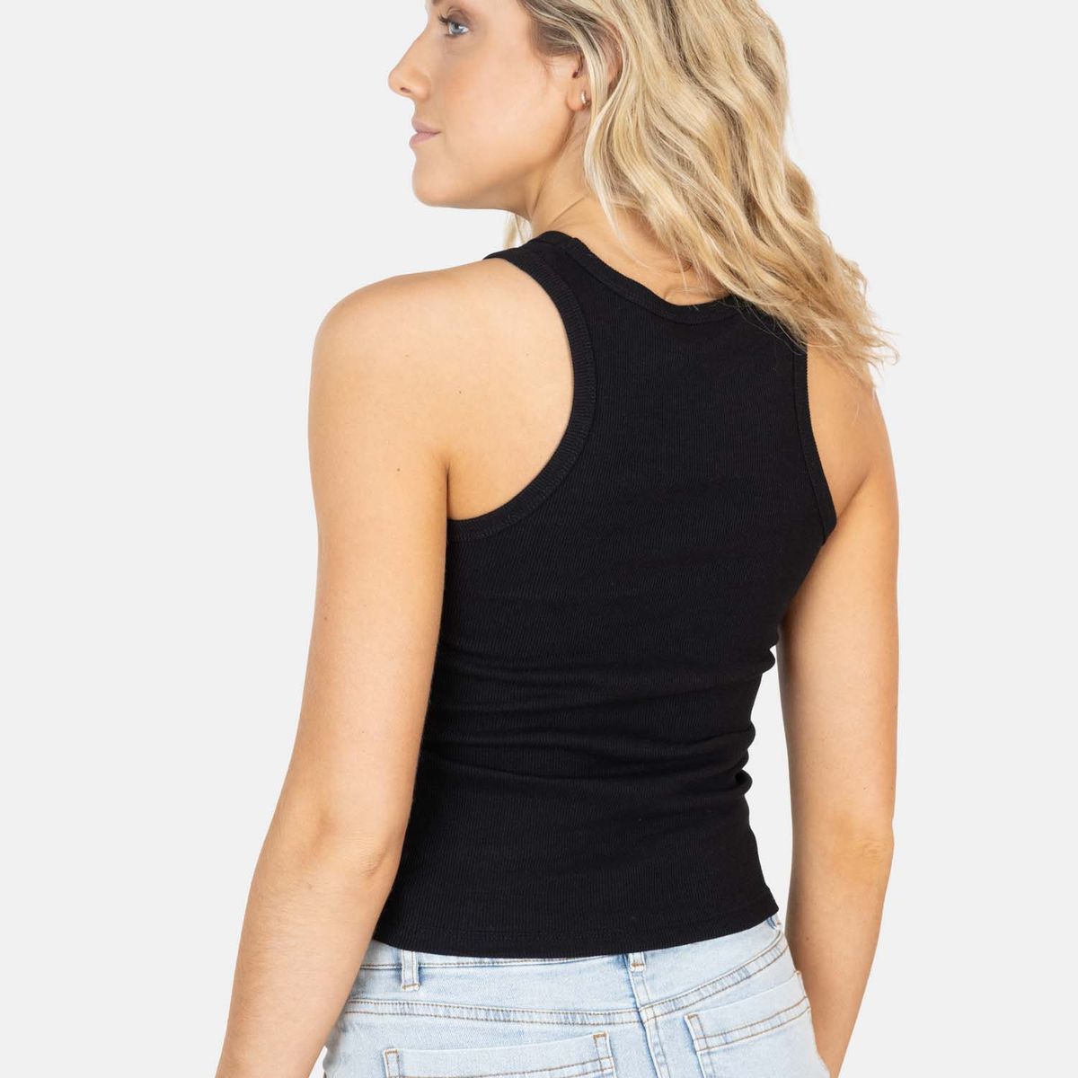 MAUI AND SONS - Polera SM Oani Negro Mujer Maui And Sons - Negro