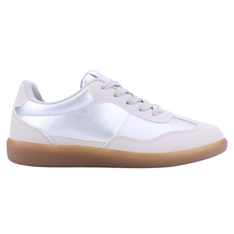 CHALADA - Zapatilla Mujer Plata Chalada Antulow-1