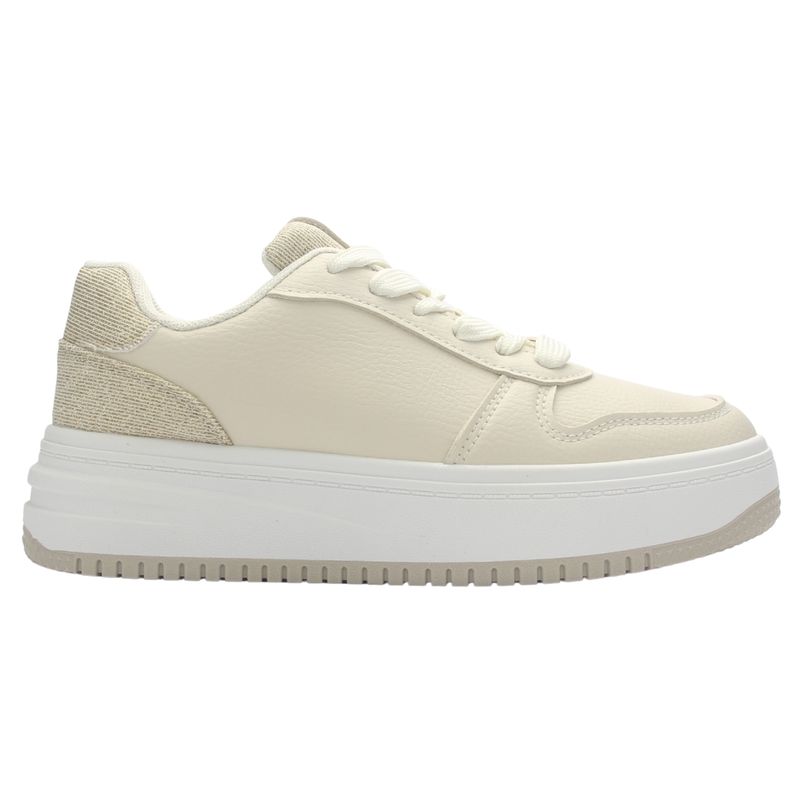 CHALADA - Zapatilla Mujer Beige Urbano Chalada Java-1