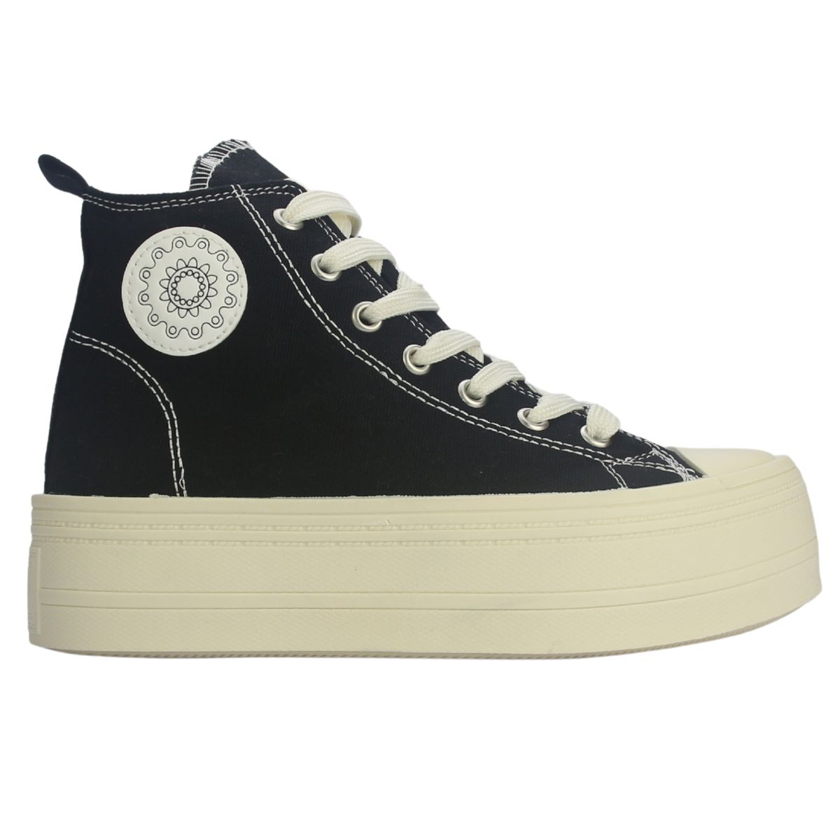 CHALADA - Zapatilla Mujer Negro Urbano Chalada Gali-2