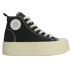 CHALADA - Zapatilla Mujer Negro Urbano Gali-2