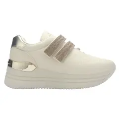 CHALADA - Zapatilla Mujer Beige Urbano Valka-1