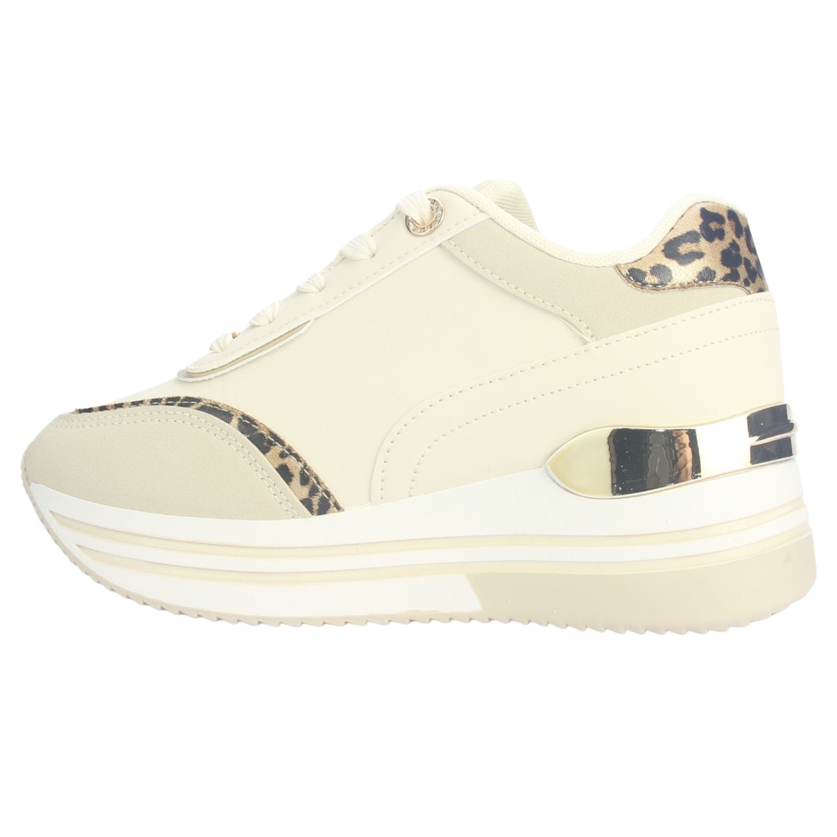 CHALADA - Zapatilla Mujer Beige Urbano Chalada Valka-2