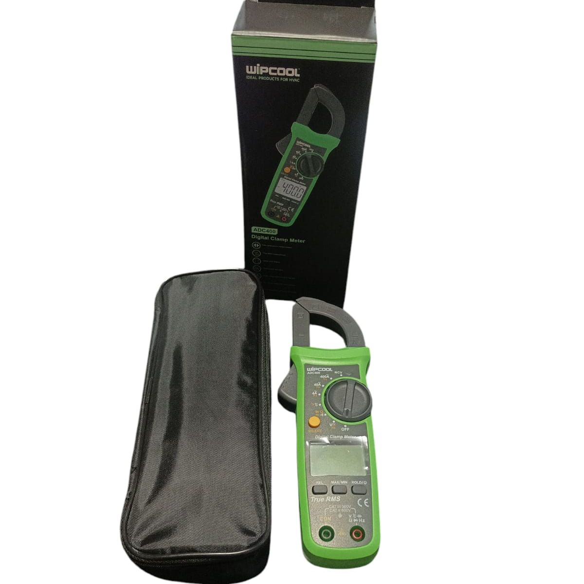 GENERICO - Amperimetro Wipcool Multimetro Tester Tenaza Rango Automático