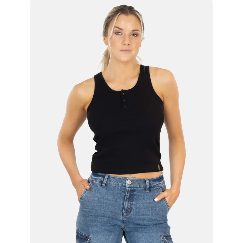 MAUI AND SONS - Polera SM Akea Negro Mujer Maui And Sons - Negro