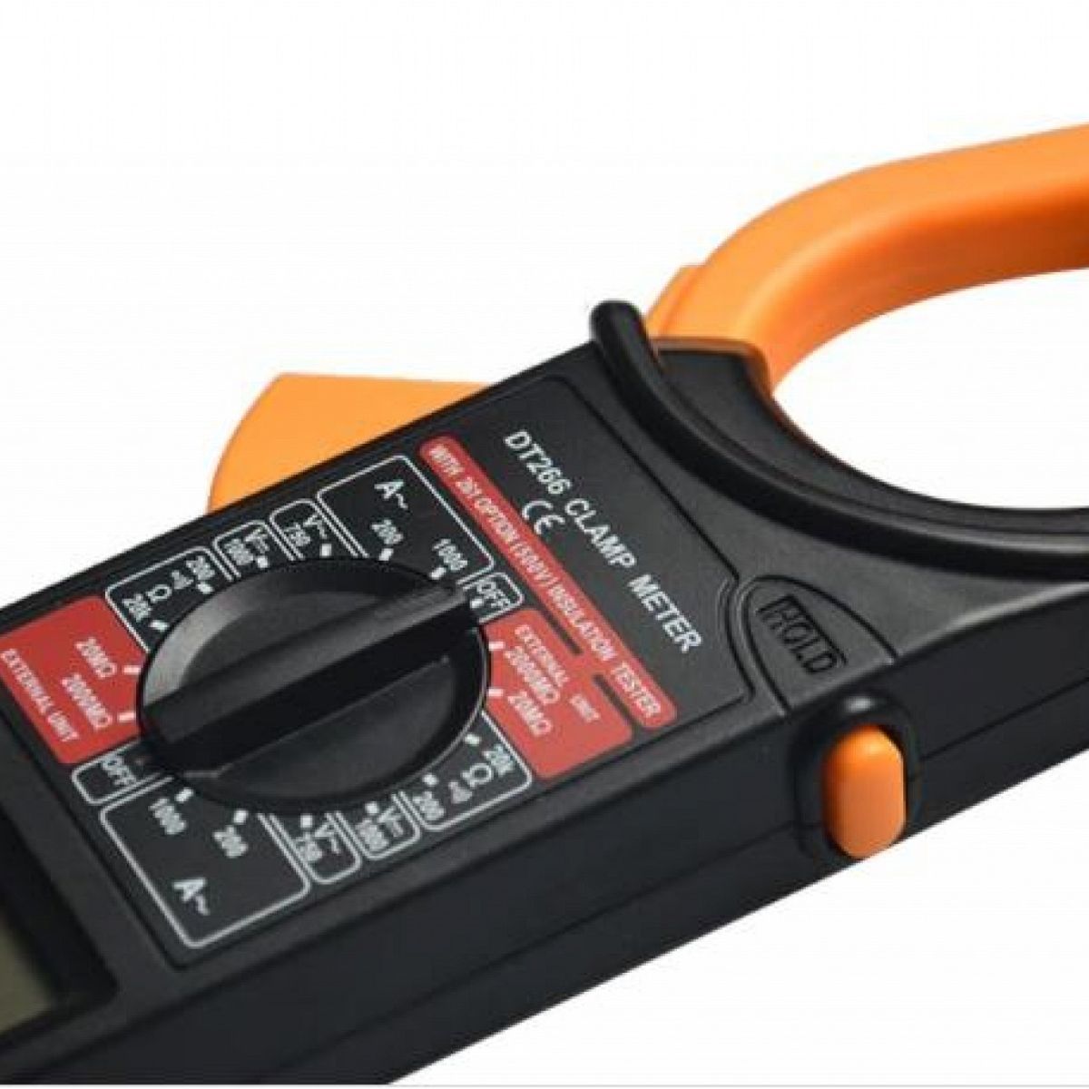 GENERICO - Amperimetro Multimetro Tester Tenaza Rango Automático