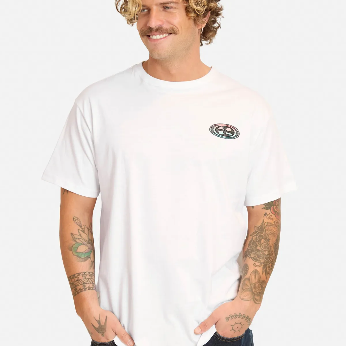 MAUI AND SONS - Polera MC Bomuw Blanco Hombre Maui And Sons - Blanco