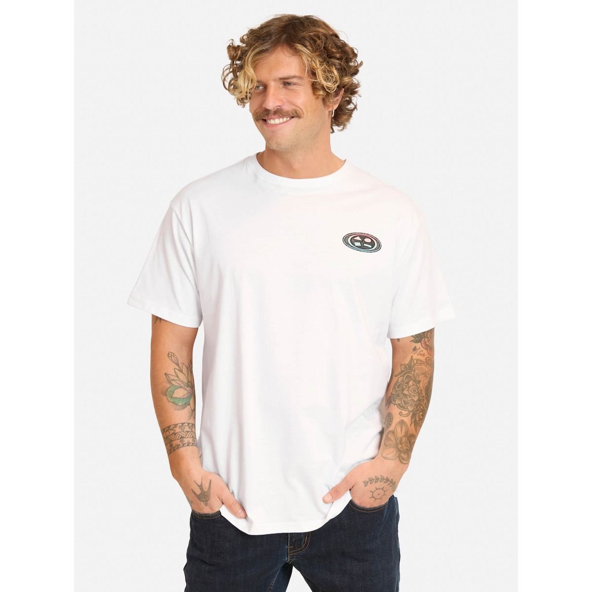 MAUI AND SONS - Polera MC Bomuw Blanco Hombre Maui And Sons - Blanco