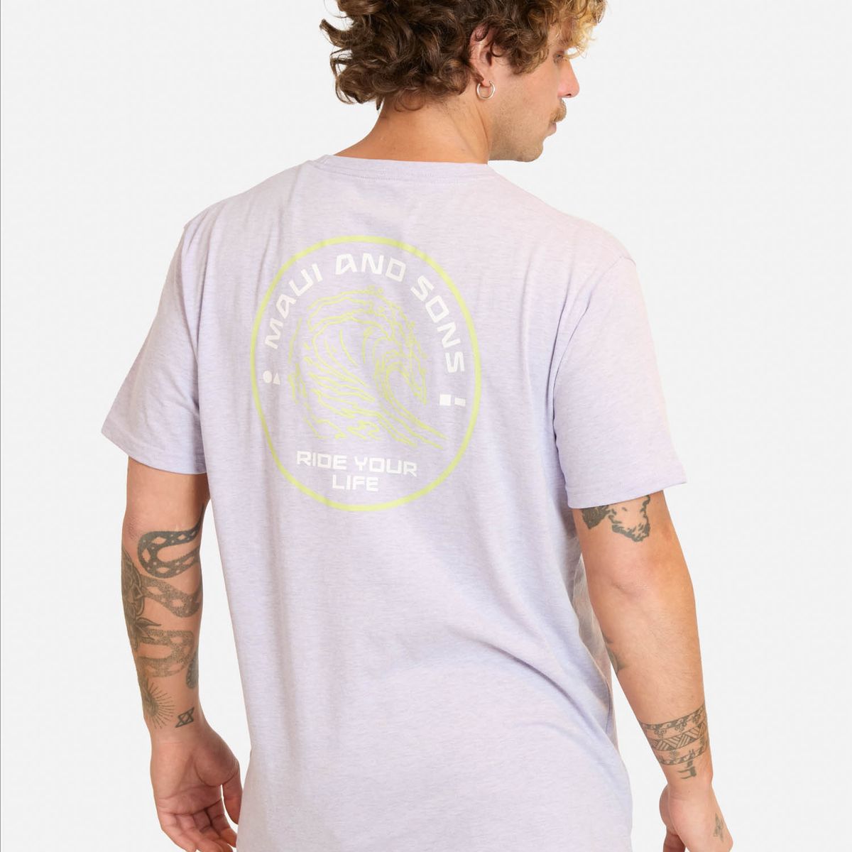 MAUI AND SONS - Polera MC Soradu Morado Hombre Maui And Sons - Morado
