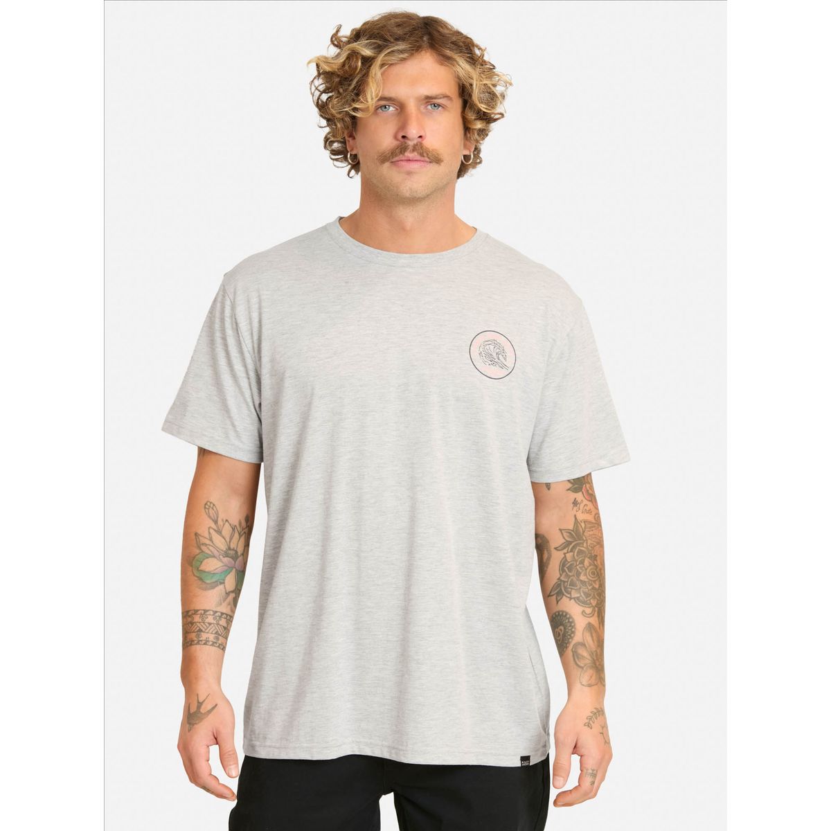 MAUI AND SONS - Polera MC Soradu Gris Hombre Maui And Sons - Gris