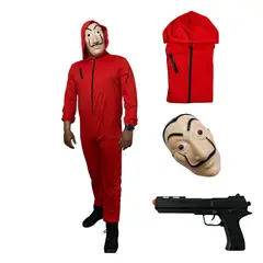 GENERICO - Disfraz Adulto Dali Casa De Papel Con Mascara