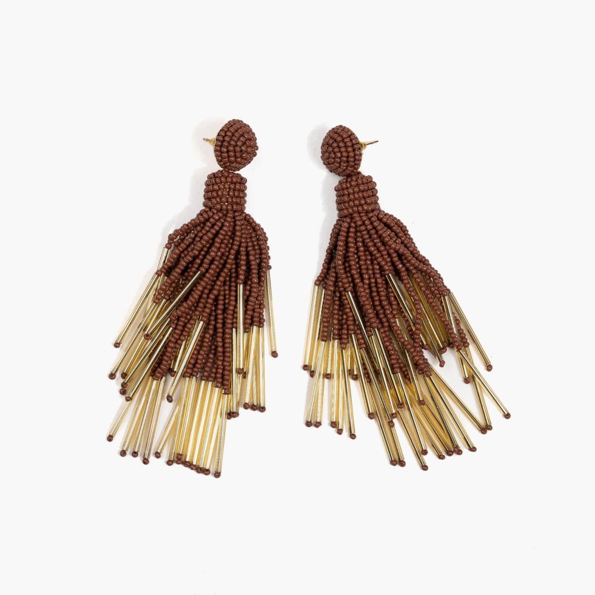 LOUNGE - Aros Mujer Tassel Mostacillas