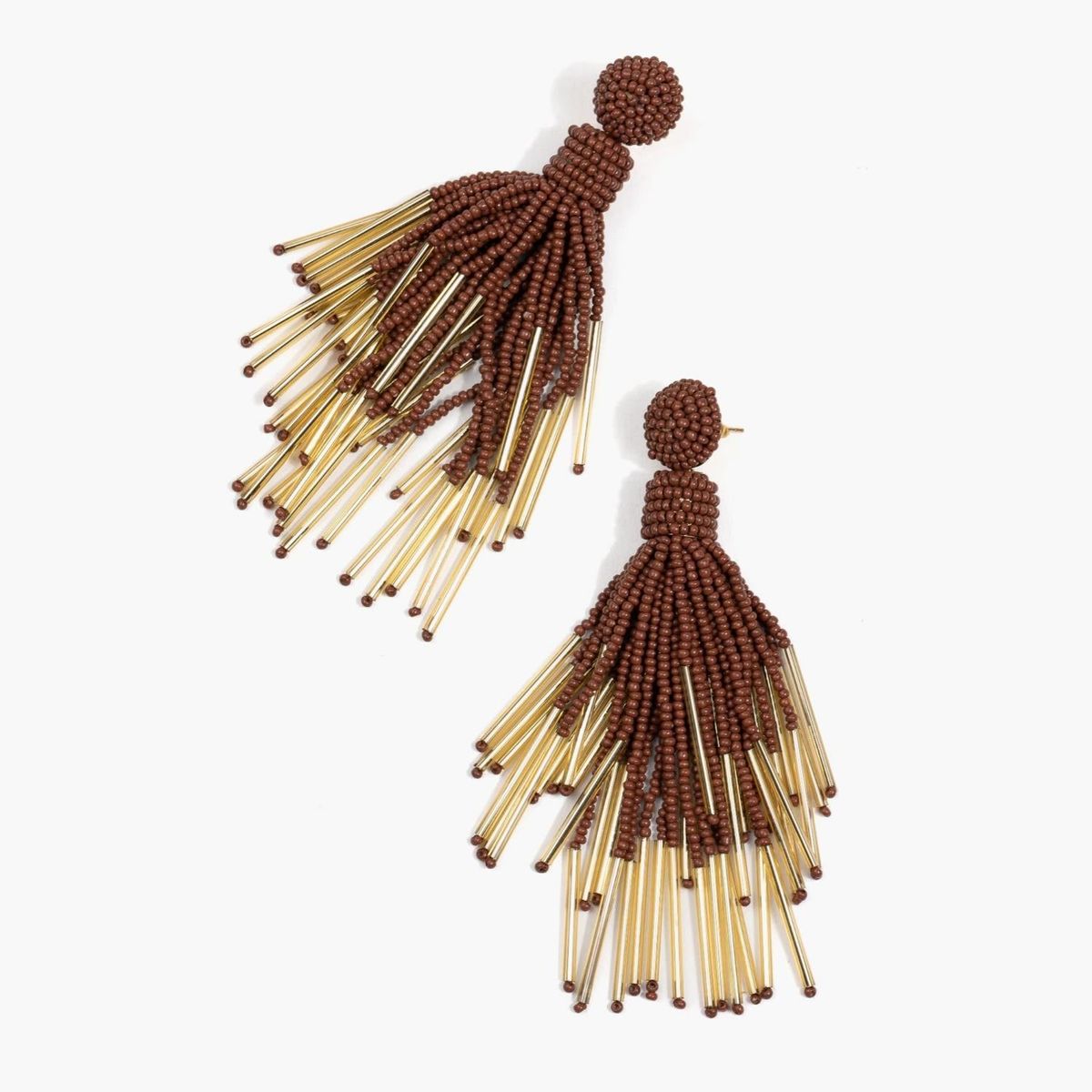 LOUNGE - Aros Mujer Tassel Mostacillas