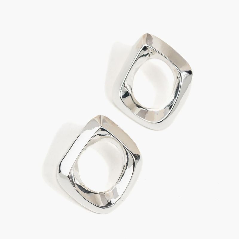 LOUNGE - Aros Mujer Rombo Irregular