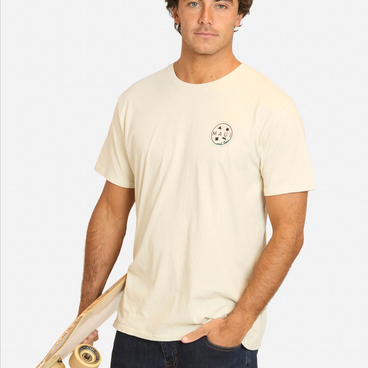 MAUI AND SONS - Polera MC Lawoja Beige Hombre Maui And Sons - Beige