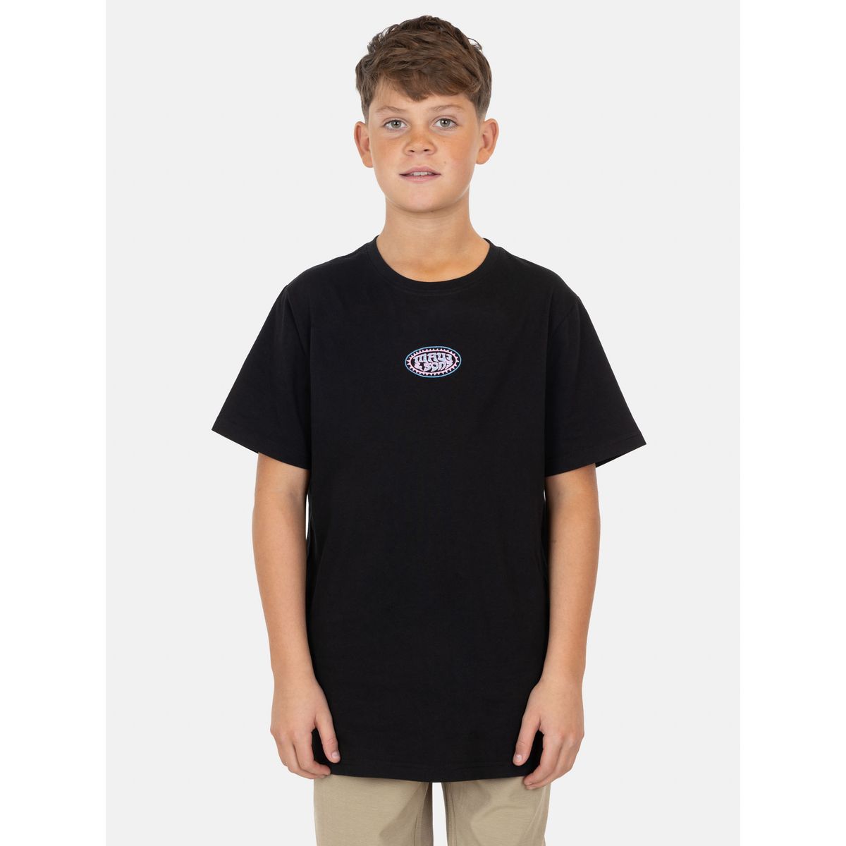 MAUI AND SONS - Polera MC Salpika Negro Infantil Maui And Sons - Negro