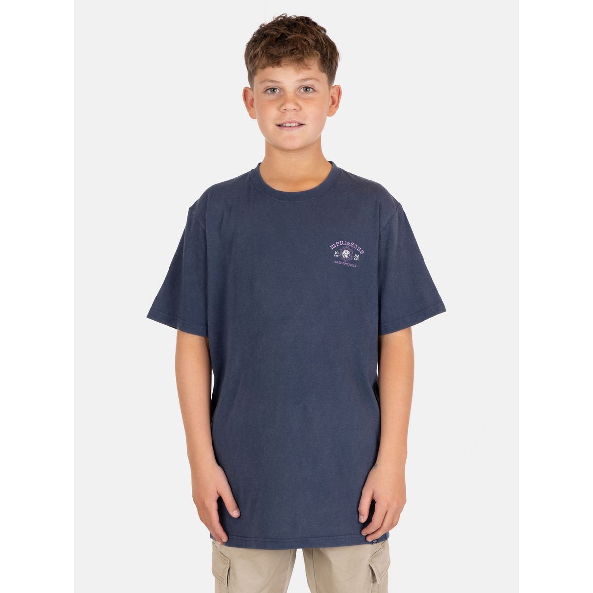 MAUI AND SONS - Polera MC SunCore Azul Infantil Maui And Sons - Azul