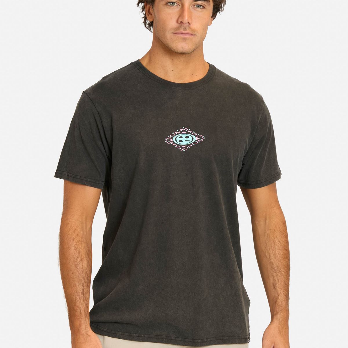 MAUI AND SONS - Polera MC Dufe Negro Hombre Maui And Sons - Negro