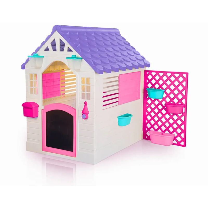 KIDSCOOL - CASA DE JUEGOS CON JARDINERA