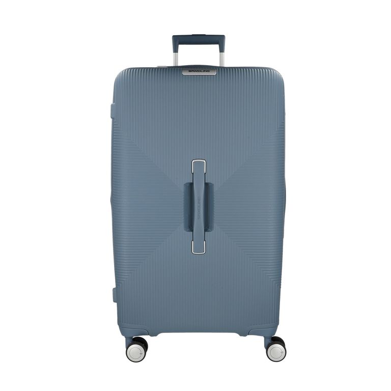Maleta de Viaje Trunk Grande Azul Rigida Expandible Azul L