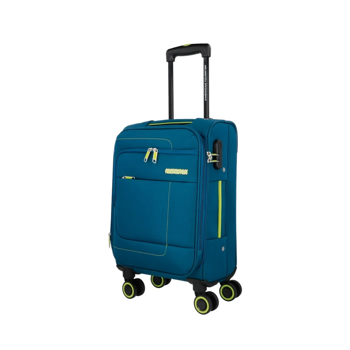 AMERICAN TOURISTER - Maleta de Cabina American Tourister Journify Pequeña Azul Blanda Expandible