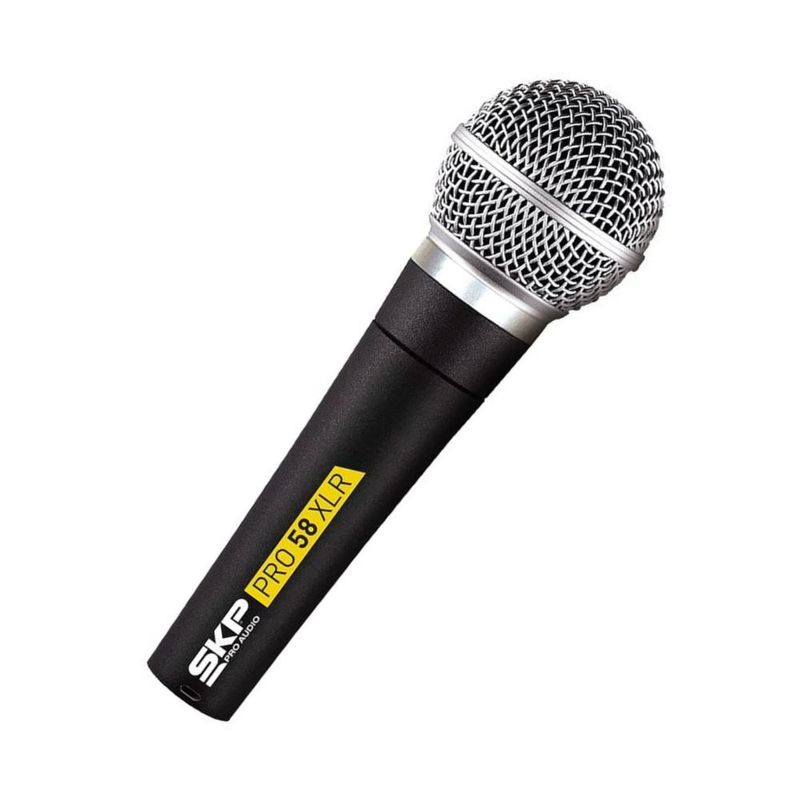 SKP - Microfono Vocal Dinamico SKP PRO-58XLR - Negro