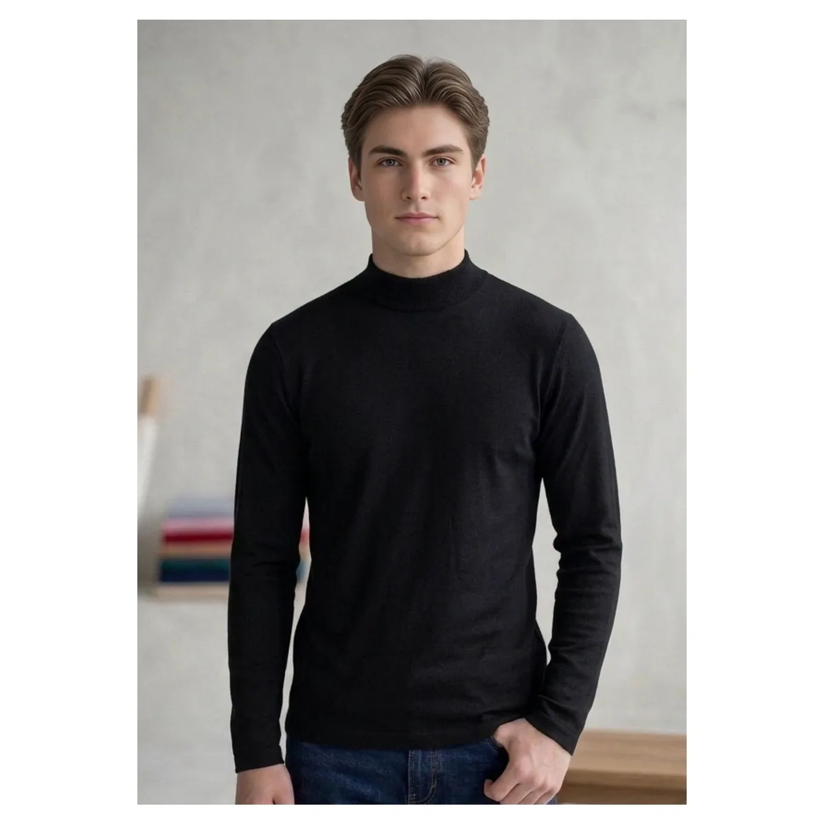 LOOK SHOP - Camiseta Beatle Bambú Manga Larga Forro Polar Termica Colores 007