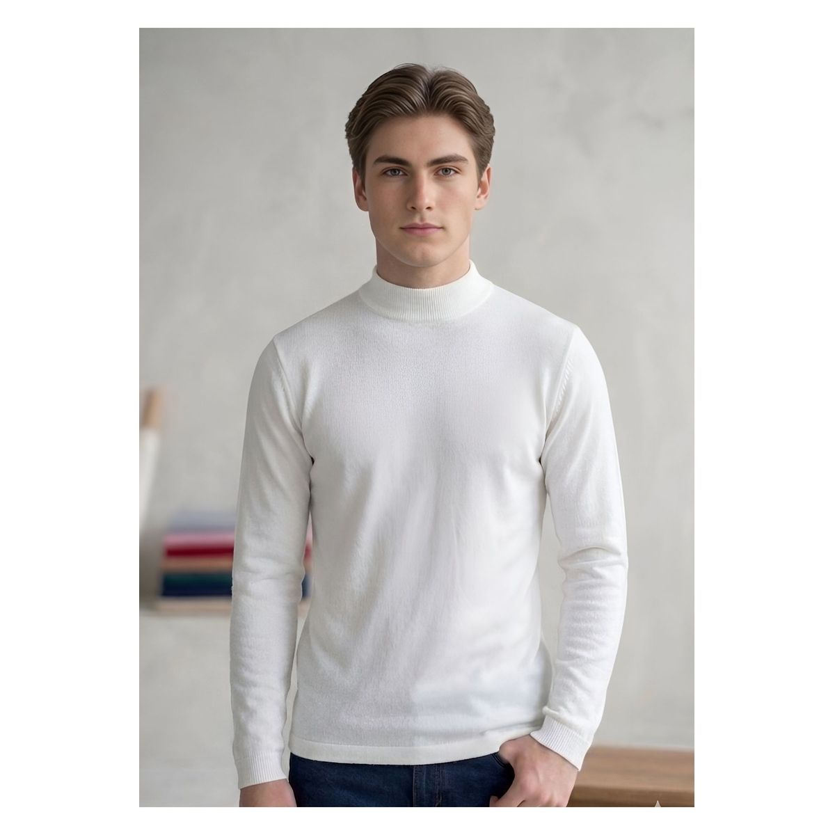 LOOK SHOP - Camiseta Beatle Bambú Manga Larga Forro Polar Termica Colores 007