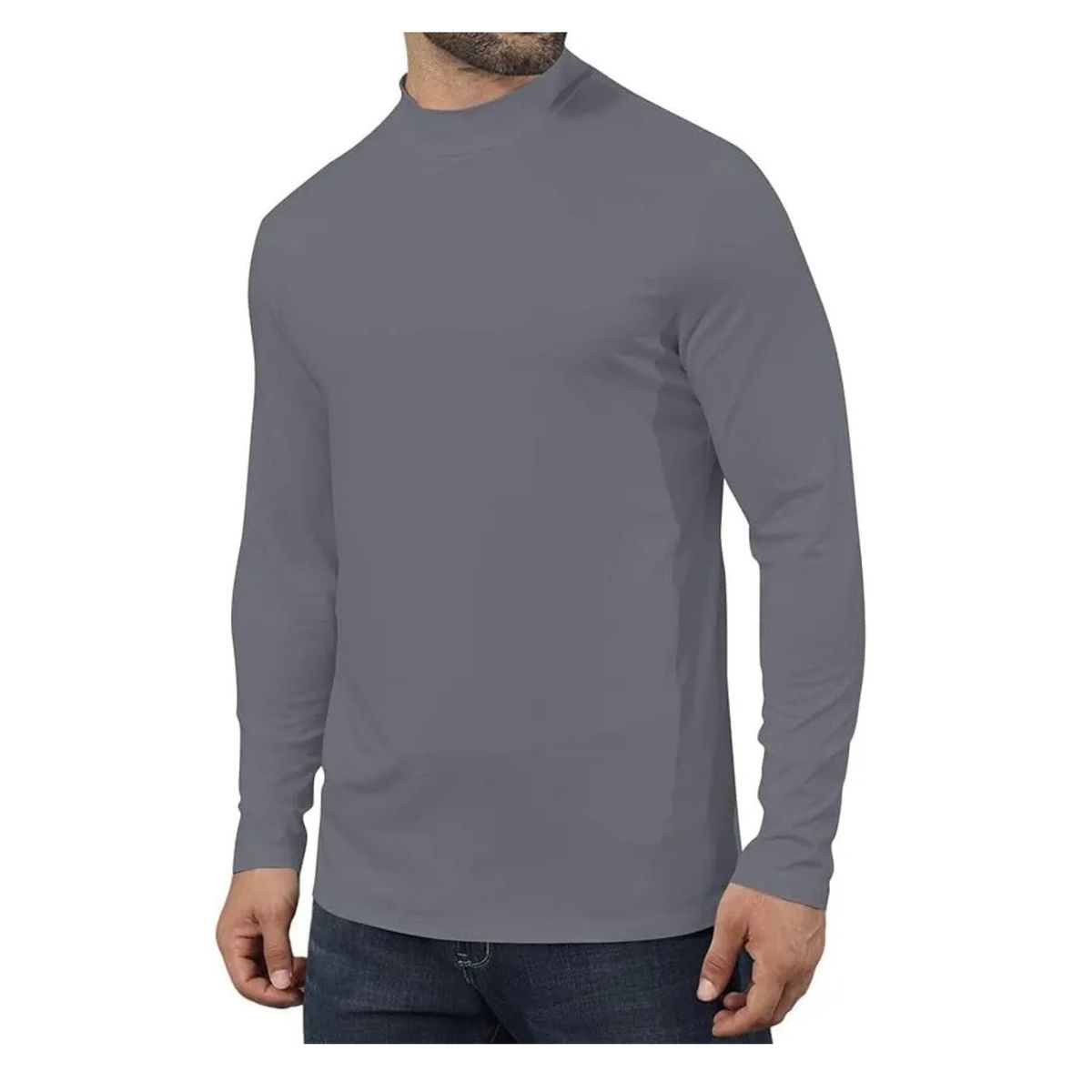 LOOK SHOP - Camiseta Beatle Bambú Manga Larga Forro Polar Termica Colores 007