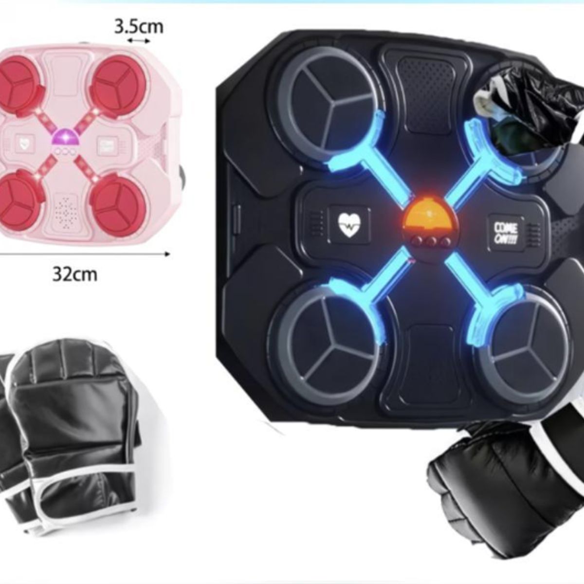 GENERICO - Máquina de Boxeo Infantil Para Niños Color Rosa