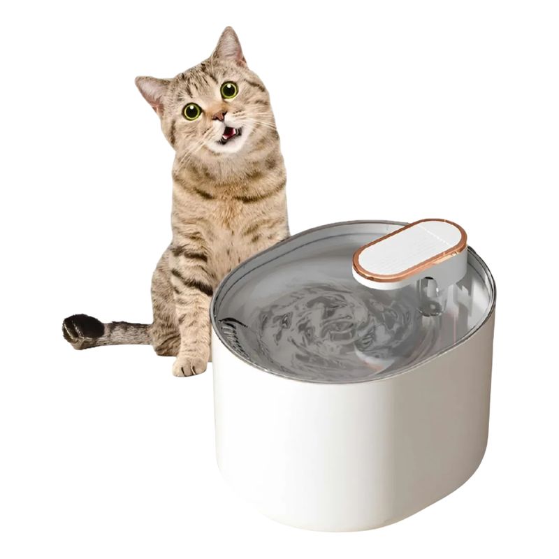 GENERICO - Bebedero Gato Dispensador De Agua Para Gatos Fuente Perros