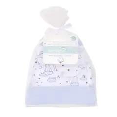 BAMBINO - Set 2 Piezas Baby Gift Gorrito Y Mitones Celeste