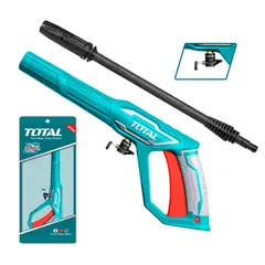 TOTAL TOOLS - Pistola y Lanza para Hidrolavadora Total