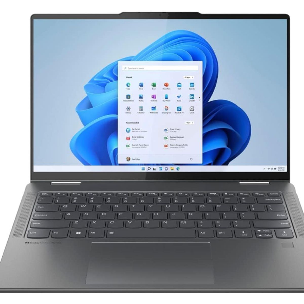 LENOVO - Notebook Lenovo YOGA 7  2-en-1 Core Ultra 7 1TB SSD 16GB RAM Pantalla Touch IPS Windows 11 Gris