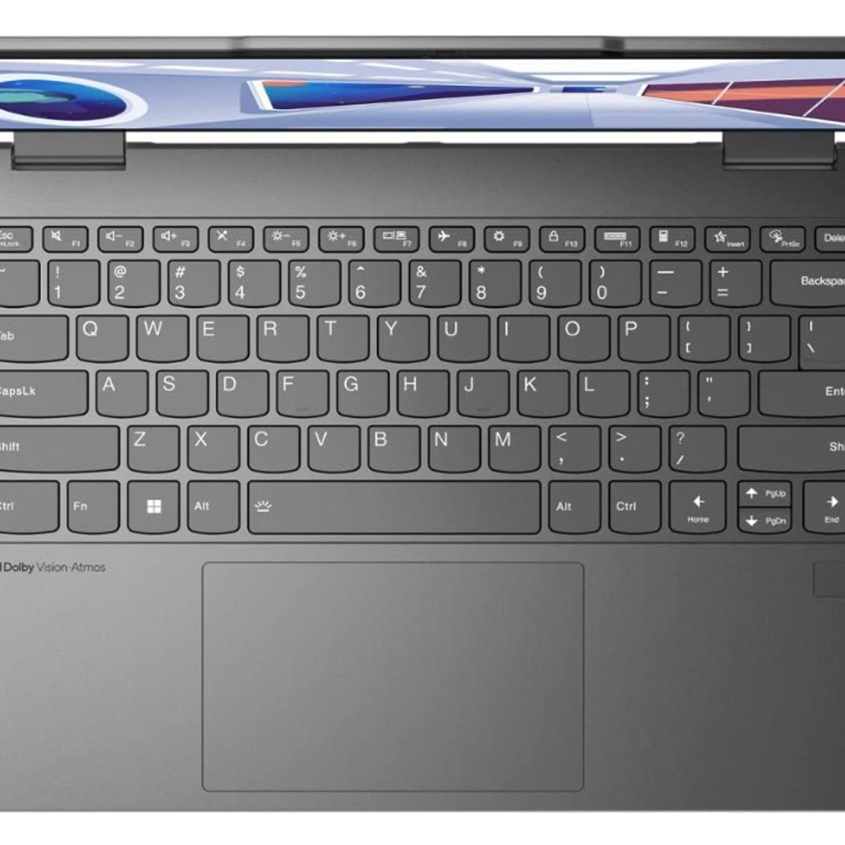 LENOVO - Notebook Lenovo YOGA 7  2-en-1 Core Ultra 7 1TB SSD 16GB RAM Pantalla Touch IPS Windows 11 Gris