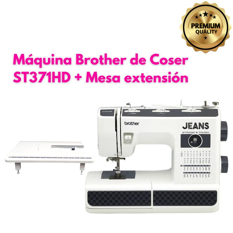 BROTHER - Máquina de Coser ST371HD Mesa extensión