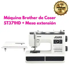 BROTHER - Máquina de Coser ST371HD Mesa extensión