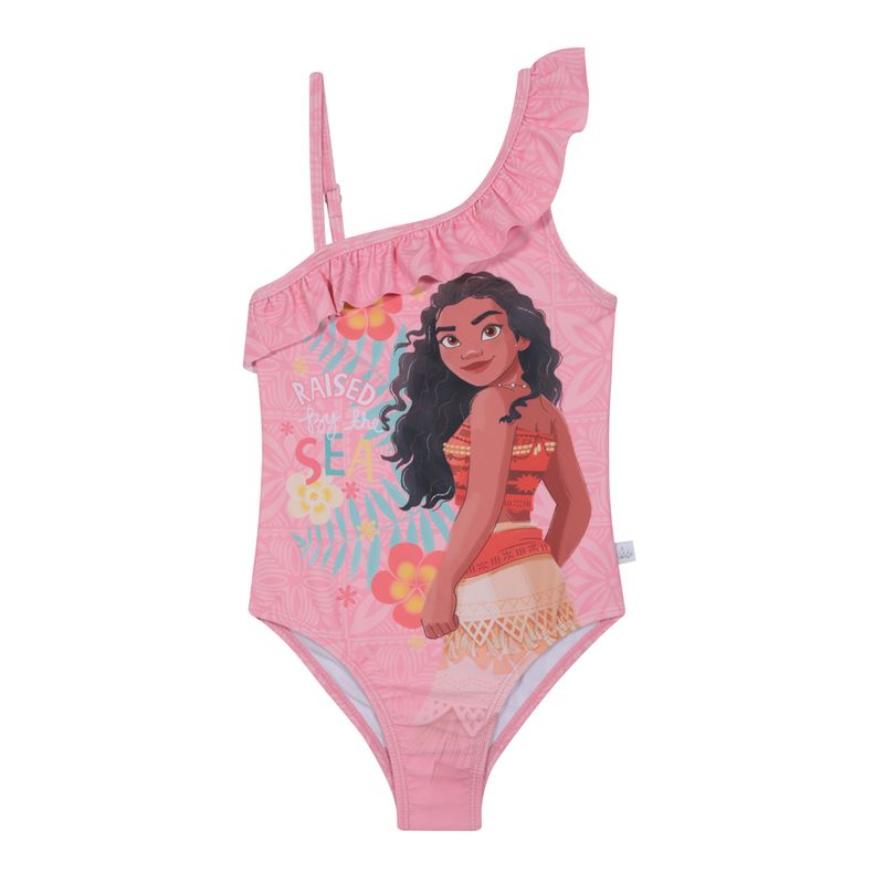 DISNEY - Traje de Baño Niña Entero UV50 Princesas Disney - Coral