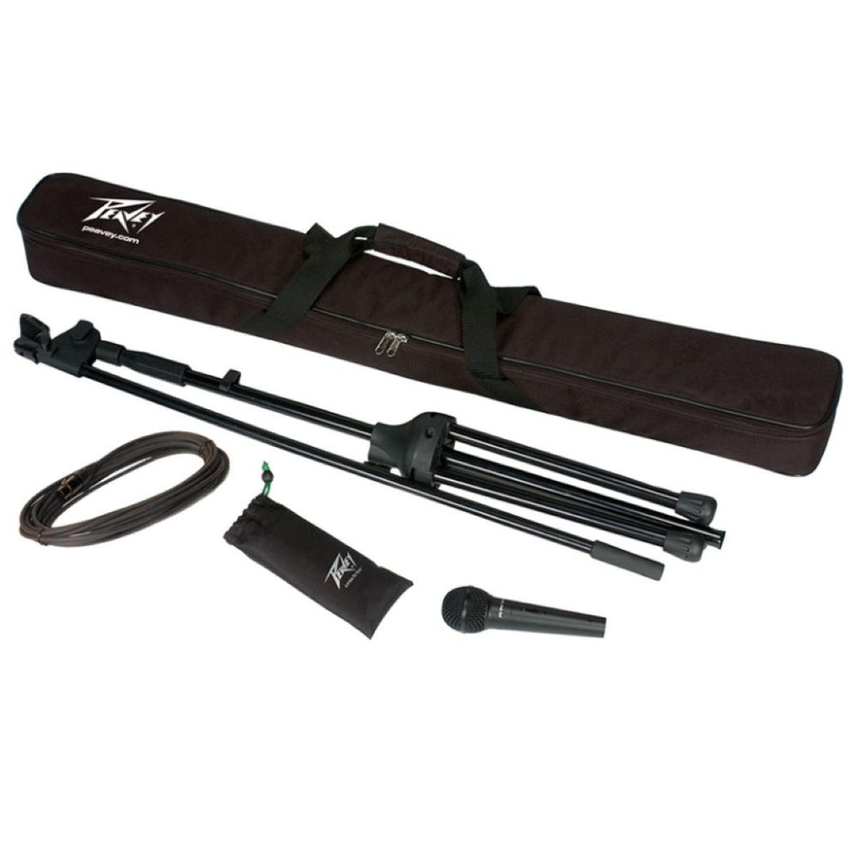 PEAVEY - Pack Microfono Con Atril Cable Y Funda Peavey PV-MSP1