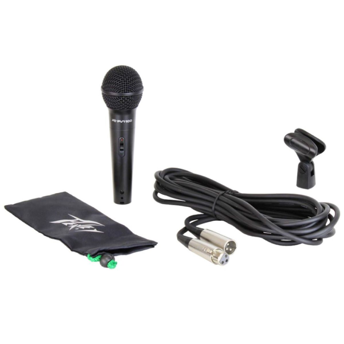 PEAVEY - Pack Microfono Con Atril Cable Y Funda Peavey PV-MSP1
