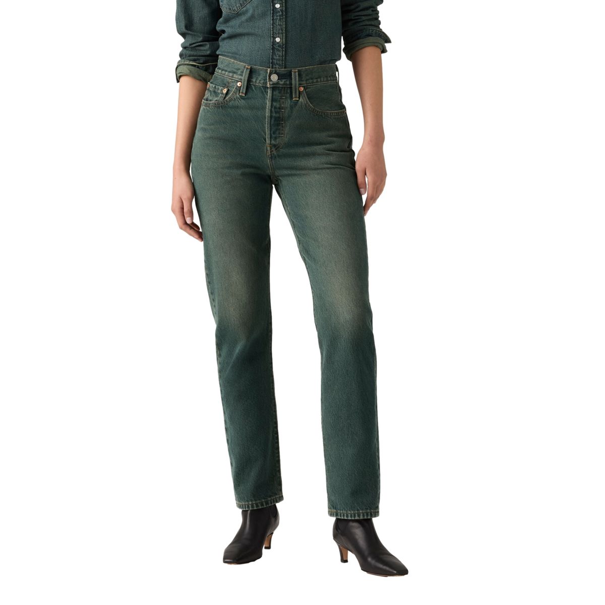 LEVIS - Jeans Mujer 501 For Women Azul Levis