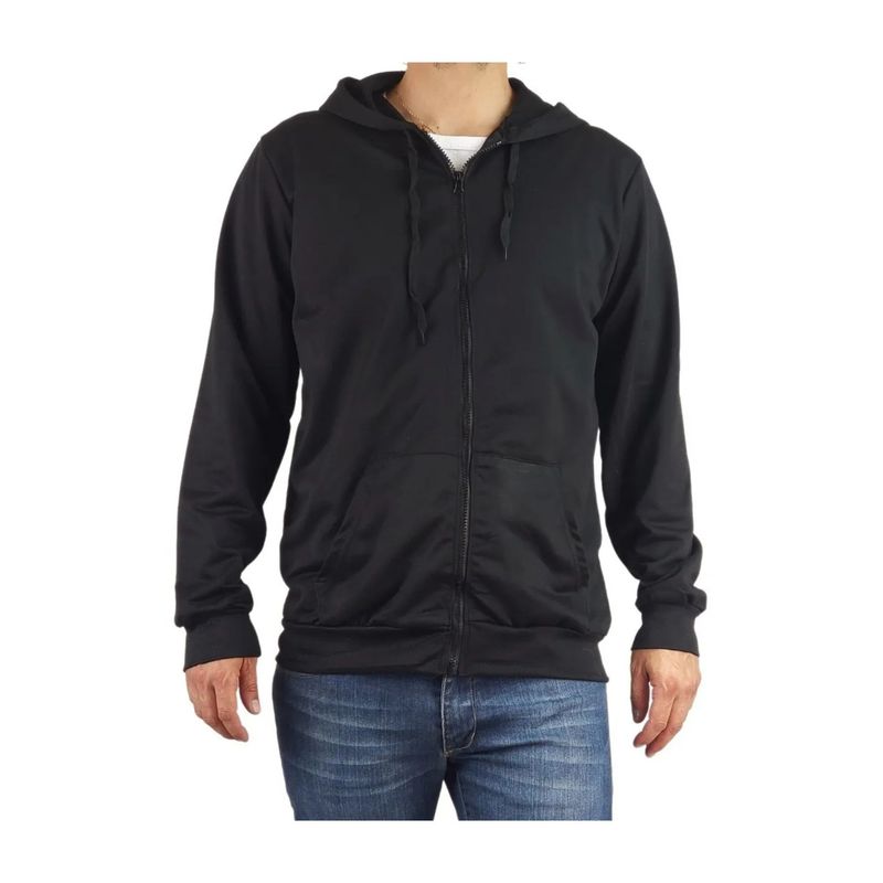 MPROPIA - Polerón Canguro Hombre Colores Forro Polar Capucha 807