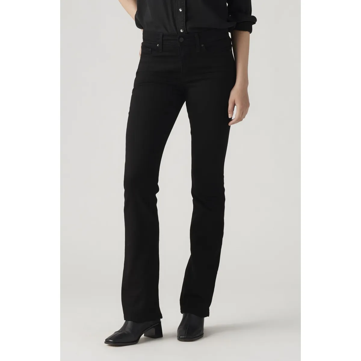 LEVIS - Jeans Mujer 315 Shaping Boot Negro Levis