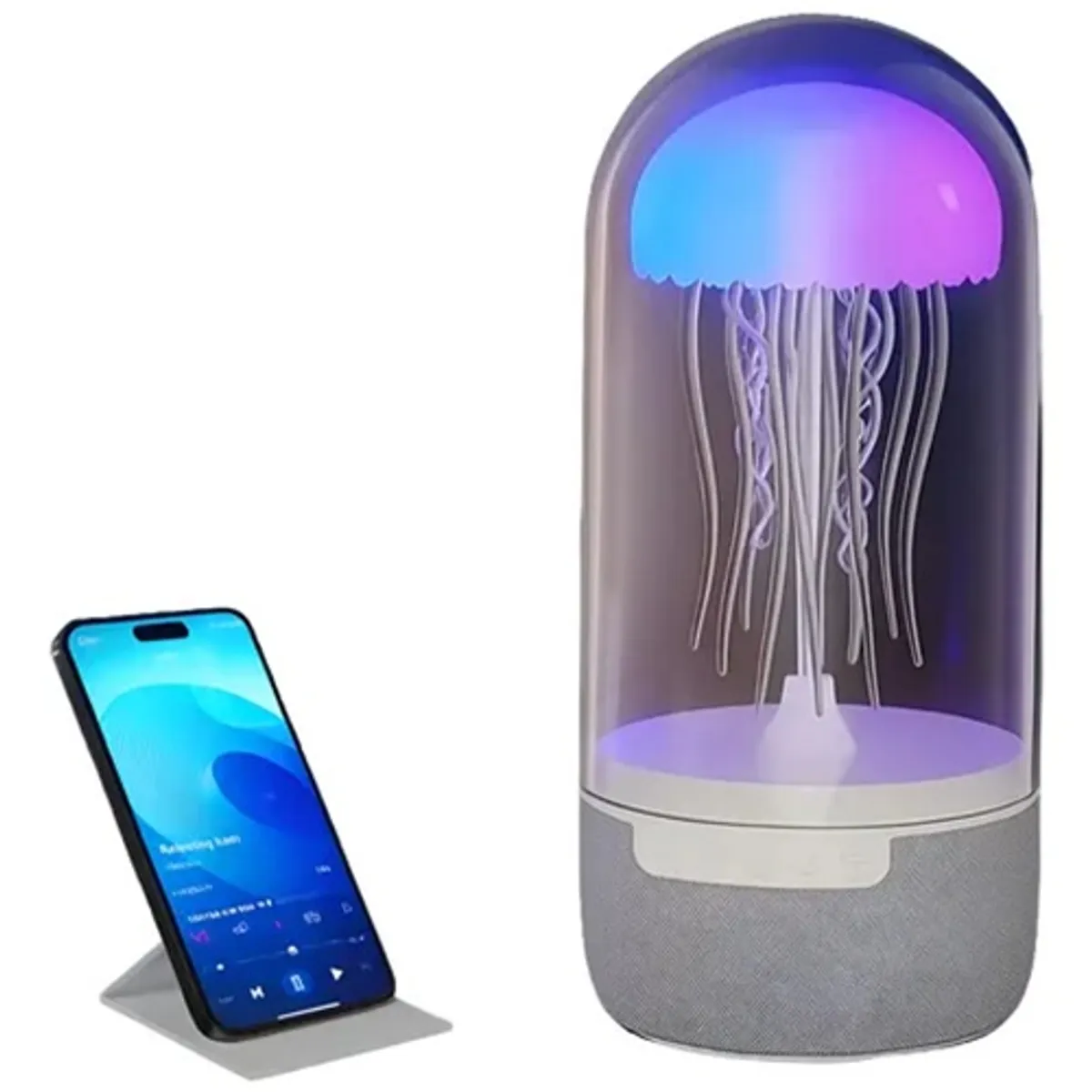 GENERICO - Parlante - lampara  Bluetooth Medusa Con Movimientos Mecánicos y luces